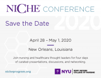 NICHE 2020 Conference Save the Date