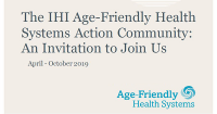 Join the Second Age-Friendly Health Systems Action Community image